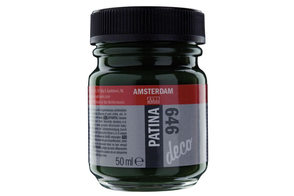 ΠΑΤΙΝΑ AMSTERDAM 646 ANTIQUE GREEN 50ML