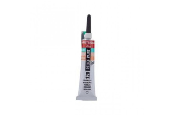 ΠΕΡΙΓΡΑΜΜΑ RELIEF 20ML 120 COLOURLESS AMSTERDAM