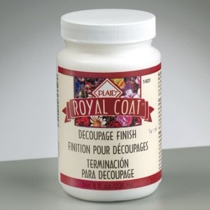 ΚΟΛΛΑ-ΒΕΡΝΙΚΙ ROYAL COAT DECOUPAGE FINISHACID FREE 236ML CLEAR ΜΠΟΡΝΤΩ
