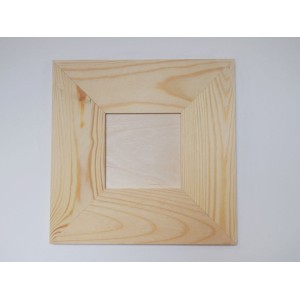 ΞΥΛΙΝΗ ΚΟΡΝΙΖΑ ΤΕΤΡΑΓΩΝΗ ΕΥΡΥ ΠΛΑΙΣΙΟ 230X230X10