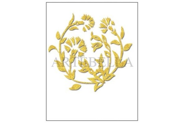 TRANSFER GOLOR 17X24CM 2708-GOLD ARTEBELLA