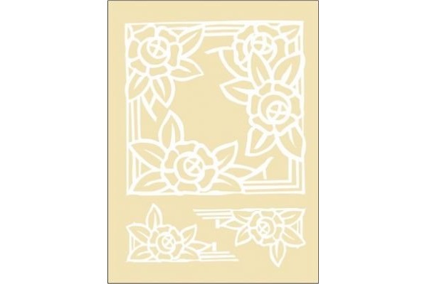 TRANSFER GOLOR 22X33CM 2310-WHITE ARTEBELLA