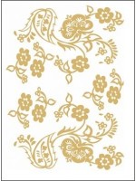 TRANSFER GOLOR 22X33CM 2308-GOLD ARTEBELLA
