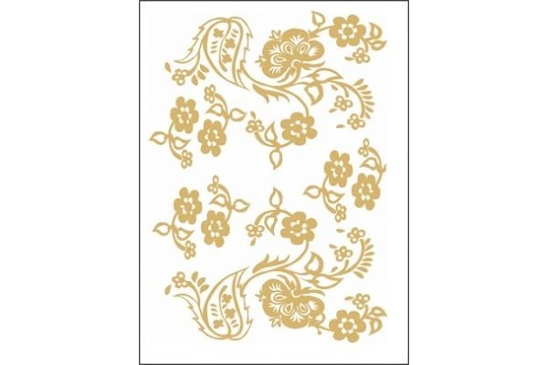 TRANSFER GOLOR 22X33CM 2308-GOLD ARTEBELLA