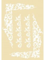 TRANSFER GOLOR 22X33CM 2302-WHITE ARTEBELLA