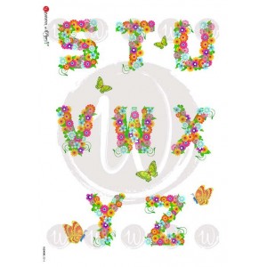 ΡΙΖΟΧΑΡΤΟ 32Χ45 FLOWERS-0014 ΡΙΖΟΧΑΡΤΟ 32Χ45 FLOWERS-0014