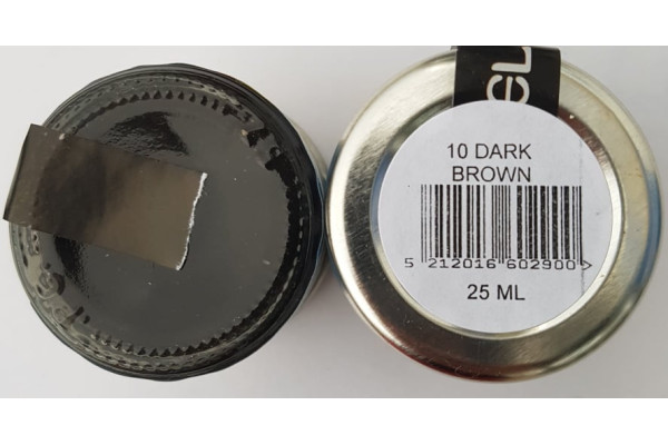 ΠΑΤΙΝΑ ΔΙΑΛΥΤΟΥ  ΚΕΡΙΟΥ DARK BROWN 25ML(WAX)