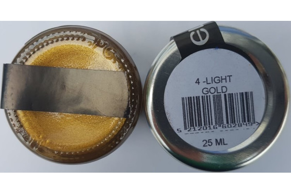 ΠΑΤΙΝΑ ΔΙΑΛΥΤΟΥ ΚΕΡΙΟΥ LIGHT GOLD 25ML (WAX)
