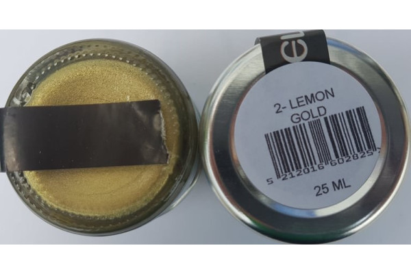 ΠΑΤΙΝΑ ΔΙΑΛΥΤΟΥ ΚΕΡΙΟΥ LEMON GOLD 25ML (WAX)