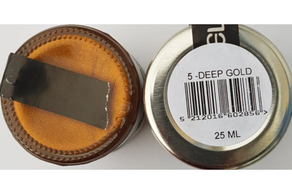 ΠΑΤΙΝΑ ΔΙΑΛΥΤΟΥ ΚΕΡΙΟΥ DEEP GOLD 25ML (WAX)