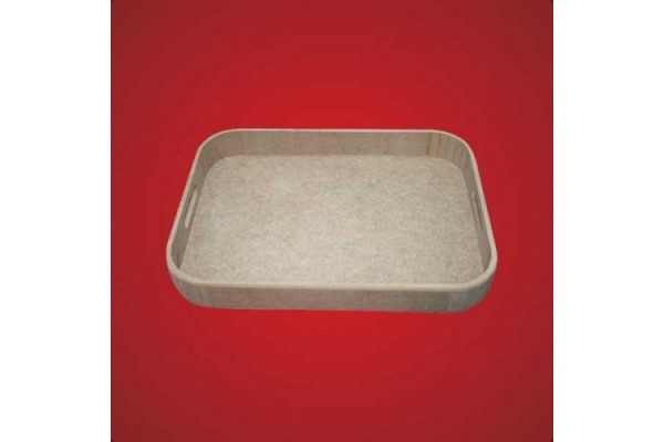 ΞΥΛΙΝΟ ΔΙΣΚΟΣ ΓΩΝΙΕΣ ΣΤΡΟΓΓΥΛΕΣ MDF 41X30X5.5 ARTEBELLA