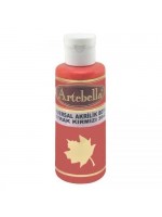 ΑΚΡΥΛΙΚΟ No 3042 ΚΟΚΚΙΝΟ ΕΝΤΟΝΟ 130CC ARTEBELLA