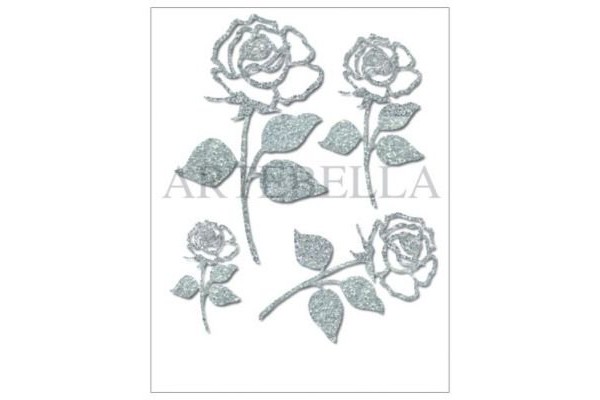 TRANSFER GLITTER ΑΣΗΜΙ 2713G 17X24 CM ARTEBELLA