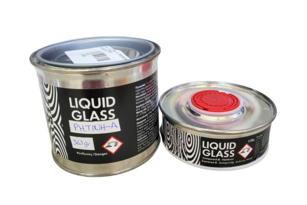 ΥΓΡΟ ΓΥΑΛΙ 500gr 2 ΣΥΣΤΑΤΙΚΩΝ (Α=362gr-Β=138gr)