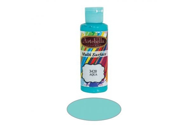 ΑΚΡΥΛΙΚΟ MULTISURFACE No 3420 AQUA 130CC ARTEBELLA