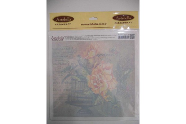 TRANSFER MIXART 25X25 ARTEBELLA