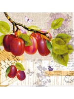 ΧΑΡΤΟΠΕΤΣΕΤΑ BOTANY PLUM 33X33 - ΣΥΣΚΕΥΑΣΙΑ 20τμχ