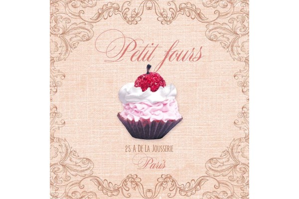 ΧΑΡΤΟΠΕΤΣΕΤΑ PETIT FOURS 33X33 - ΣΥΣΚΕΥΑΣΙΑ 20τμχ