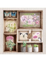 ΧΑΡΤΟΠΕΤΣΕΤΑ HERBARIUM 33X33 - ΣΥΣΚΕΥΑΣΙΑ 20τμχ