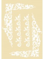 TRANSFER GOLOR 22X33CM 2302-WHITE ARTEBELLA