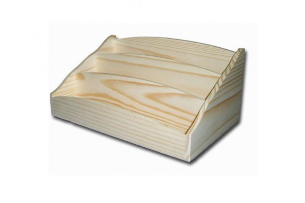 ΞΥΛΙΝΟ ORGANIZER ΜΕ 3 ΘΗΚΕΣ 255Χ155Χ115