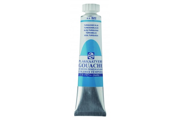 GOUACHE ΤΕΜΠΕΡΑ 20ml 522 Turquoise Blue ROYAL TALENS