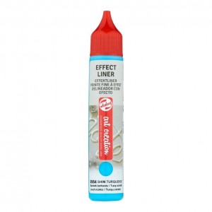 ΠΕΡΙΓΡΑΜΜΑ TALENS ART CREATION 28ml 8954 Shimmer Turquoise