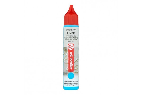 ΠΕΡΙΓΡΑΜΜΑ TALENS ART CREATION 28ml 8954 Shimmer Turquoise