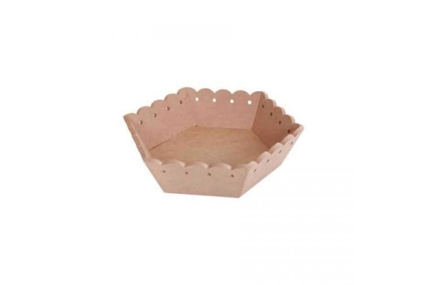 ΞΥΛΙΝΗ ΨΩΜΙΕΡΑ ΠΟΛΥΓΩΝΙΚΗ 29Χ29Χ8 MDF ARTEBELLA