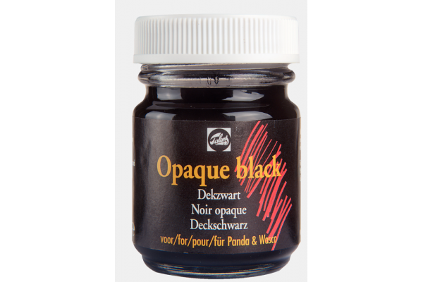 WATER BASED COLOUR WASCO OPAQUE Black 50ml