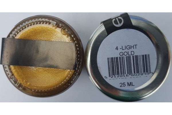 ΠΑΤΙΝΑ ΔΙΑΛΥΤΟΥ ΚΕΡΙΟΥ LIGHT GOLD 25ML (WAX)