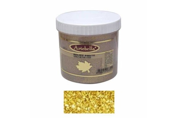ΠΑΣΤΑ ARTEBELLA 3355 RELIEF 160GR GLITTER ΧΡΥΣΟ VSU100