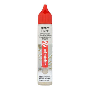 ΠΕΡΙΓΡΑΜΜΑ 28ML 8900 GLITTER GOLD ART CREATION TALENS