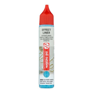 ΠΕΡΙΓΡΑΜΜΑ 28ML 8906 GLITTER GREEN ART CREATION TALENS