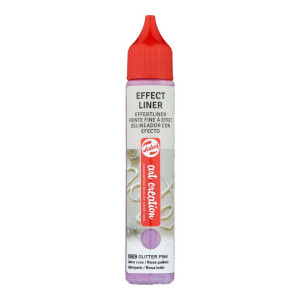 ΠΕΡΙΓΡΑΜΜΑ 28ML 8909 GLITTER PINK ART CREATION TALENS