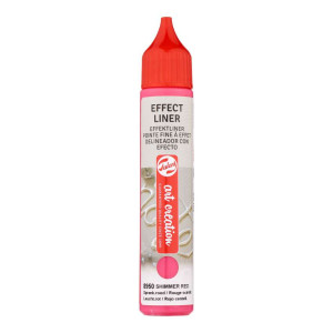ΠΕΡΙΓΡΑΜΜΑ 28ML 8950 SHIMMER RED ART CREATION TALENS