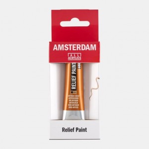 ΠΕΡΙΓΡΑΜΜΑ AMSTERDAM RELIEF 20ml 814 Antique Gold