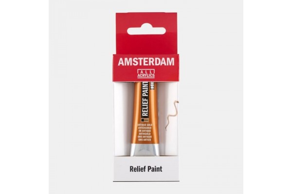 ΠΕΡΙΓΡΑΜΜΑ AMSTERDAM RELIEF 20ml 814 Antique Gold