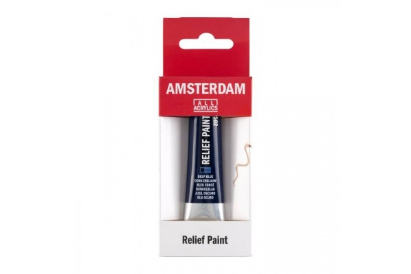 ΠΕΡΙΓΡΑΜΜΑ AMSTERDAM RELIEF 20ml 502 Deep Blue