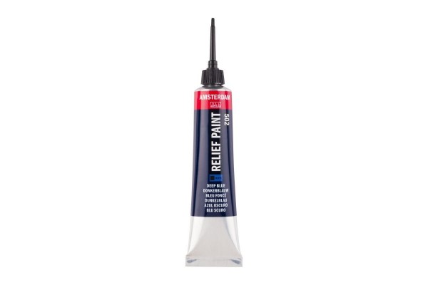 ΠΕΡΙΓΡΑΜΜΑ AMSTERDAM RELIEF 20ml 502 Deep Blue