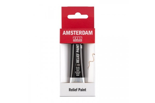 ΠΕΡΙΓΡΑΜΜΑ AMSTERDAM RELIEF 20ml 700 Black