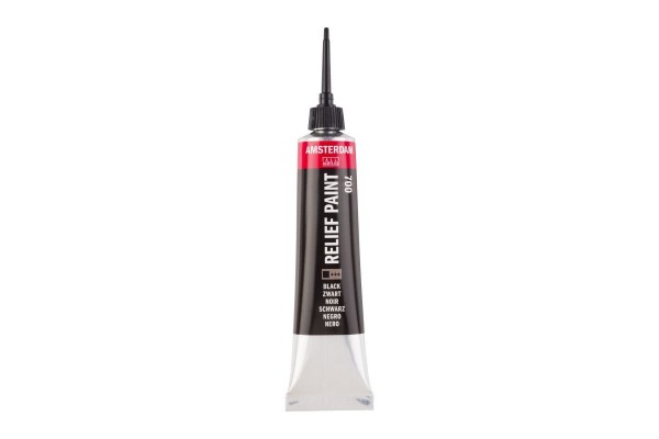 ΠΕΡΙΓΡΑΜΜΑ AMSTERDAM RELIEF 20ml 700 Black