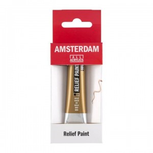 ΠΕΡΙΓΡΑΜΜΑ AMSTERDAM RELIEF 20ml 801 Gold
