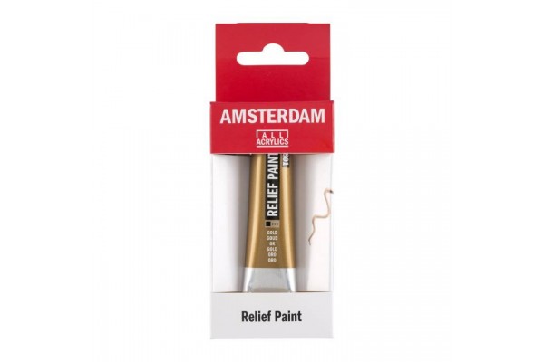 ΠΕΡΙΓΡΑΜΜΑ AMSTERDAM RELIEF 20ml 801 Gold