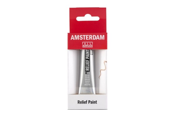 ΠΕΡΙΓΡΑΜΜΑ AMSTERDAM RELIEF 20ml 800 Silver