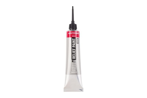 ΠΕΡΙΓΡΑΜΜΑ AMSTERDAM RELIEF 20ml 800 Silver