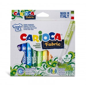 ΣΕΤ ΜΑΡΚΑΔΟΡΟΙ ΓΙΑ ΥΦΑΣΜΑ FABRIC CARIOCA 40957 12 ΧΡΩΜΑΤΑ