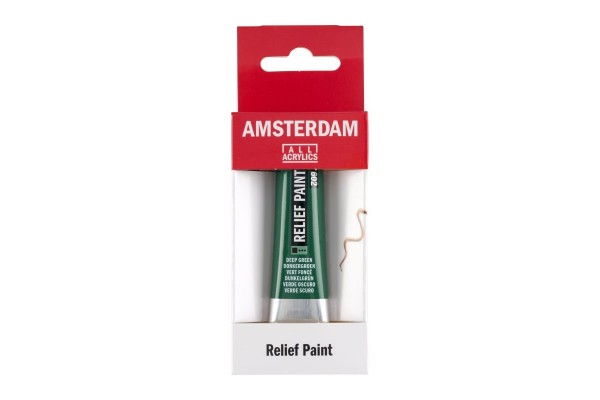 ΠΕΡΙΓΡΑΜΜΑ AMSTERDAM RELIEF 20ml 602 Deep Green