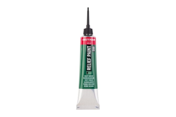 ΠΕΡΙΓΡΑΜΜΑ AMSTERDAM RELIEF 20ml 602 Deep Green