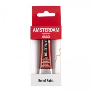 ΠΕΡΙΓΡΑΜΜΑ AMSTERDAM RELIEF 20ml 422 Reddish Brown